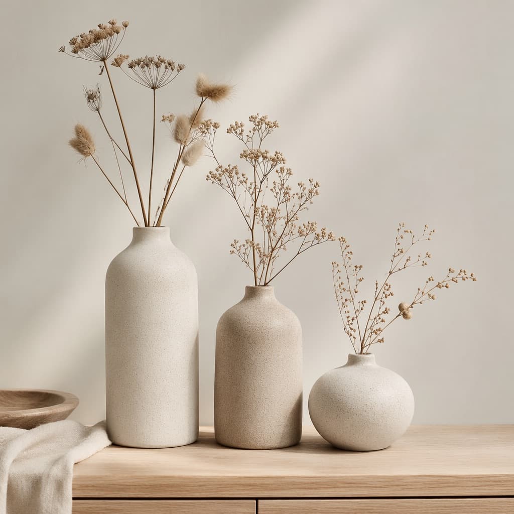Vase Trio Set